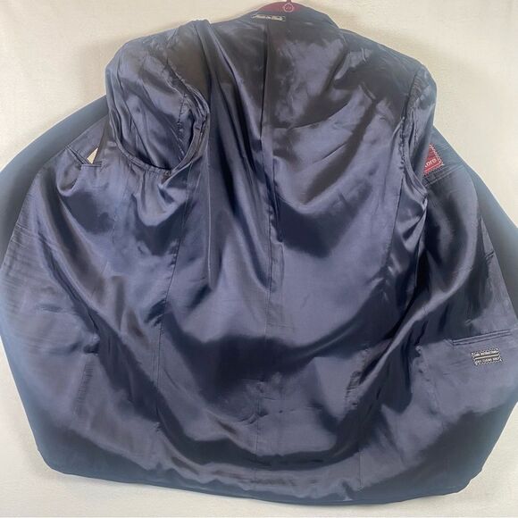 Mani by Giorgio Armani Black Vintage Suit Jacket Size 44 Long - Picture 8 of 13